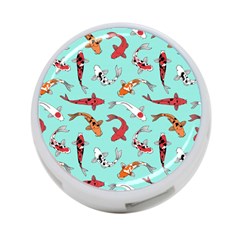 Pattern With Koi Fishes 4-port Usb Hub (one Side) by BangZart