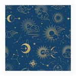 Seamless galaxy pattern Medium Glasses Cloth (2 Sides) Back