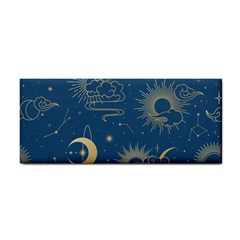 Seamless Galaxy Pattern Hand Towel by BangZart