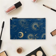 Seamless Galaxy Pattern Cosmetic Bag (small) by BangZart