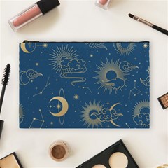 Seamless Galaxy Pattern Cosmetic Bag (large) by BangZart