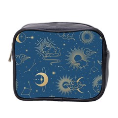 Seamless Galaxy Pattern Mini Toiletries Bag (two Sides) by BangZart