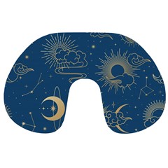 Seamless Galaxy Pattern Travel Neck Pillow by BangZart