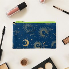 Seamless Galaxy Pattern Cosmetic Bag (xs) by BangZart