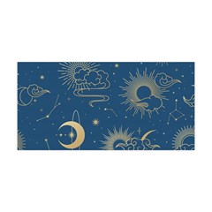 Seamless Galaxy Pattern Yoga Headband by BangZart