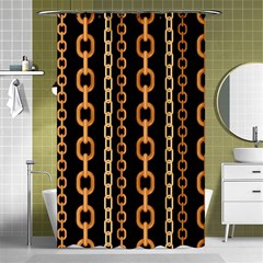 Gold Chain Jewelry Seamless Pattern Shower Curtain 48  X 72  (small)  by BangZart