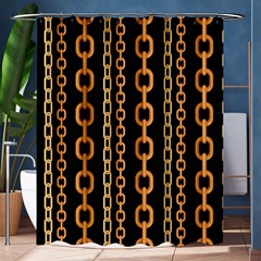 Gold Chain Jewelry Seamless Pattern Shower Curtain 60  X 72  (medium)  by BangZart