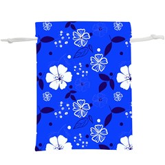 Blooming Seamless Pattern Blue Colors  Lightweight Drawstring Pouch (xl) by BangZart