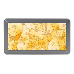 Cheese Slices Seamless Pattern Cartoon Style Memory Card Reader (mini) by BangZart