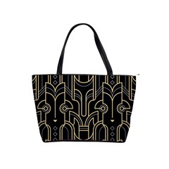 Art Deco Geometric Abstract Pattern Vector Classic Shoulder Handbag by BangZart