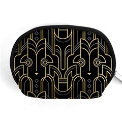 Art Deco Geometric Abstract Pattern Vector Accessory Pouch (medium) by BangZart