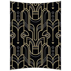 Art Deco Geometric Abstract Pattern Vector Back Support Cushion by BangZart