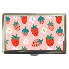 Strawberry Seamless Pattern Cigarette Money Case by BangZart