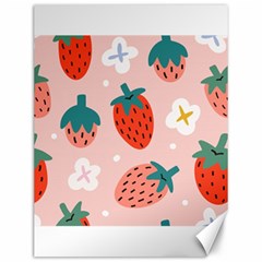 Strawberry Seamless Pattern Canvas 12  X 16  by BangZart