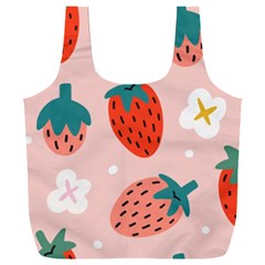 Strawberry Seamless Pattern Full Print Recycle Bag (xxxl) by BangZart