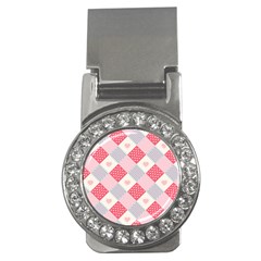 Cute Kawaii Patches Seamless Pattern Money Clips (cz) 