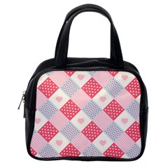 Cute Kawaii Patches Seamless Pattern Classic Handbag (one Side) by BangZart