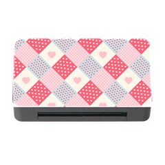 Cute Kawaii Patches Seamless Pattern Memory Card Reader With Cf