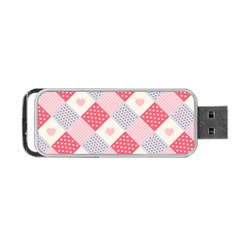 Cute Kawaii Patches Seamless Pattern Portable Usb Flash (one Side) by BangZart