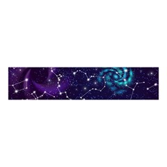 Realistic Night Sky Poster With Constellations Velvet Scrunchie by BangZart