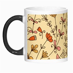 Seamless Pattern With Different Flowers Morph Mugs by BangZart