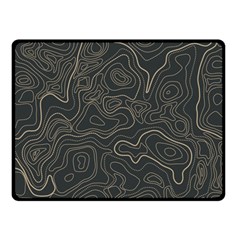 Damask Seamless Pattern Double Sided Fleece Blanket (small)  by BangZart