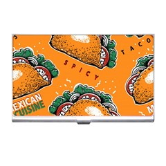 Seamless Pattern With Taco Business Card Holder by BangZart