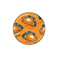 Seamless Pattern With Taco Hat Clip Ball Marker (10 Pack) by BangZart