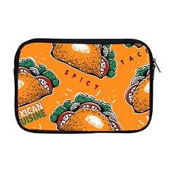 Seamless Pattern With Taco Apple Macbook Pro 17  Zipper Case by BangZart