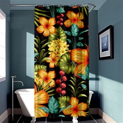 Fabulous Colorful Floral Seamless Shower Curtain 36  X 72  (stall)  by BangZart