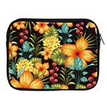 Fabulous colorful floral seamless Apple iPad 2/3/4 Zipper Cases Front