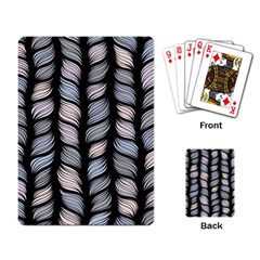 Seamless pattern with interweaving braids Playing Cards Single Design (Rectangle)