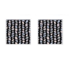 Seamless Pattern With Interweaving Braids Cufflinks (square) by BangZart