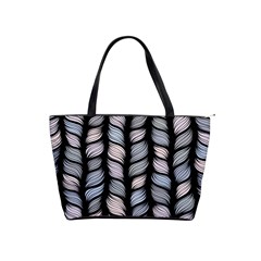 Seamless pattern with interweaving braids Classic Shoulder Handbag