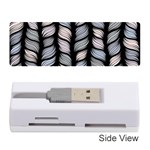 Seamless pattern with interweaving braids Memory Card Reader (Stick) Front