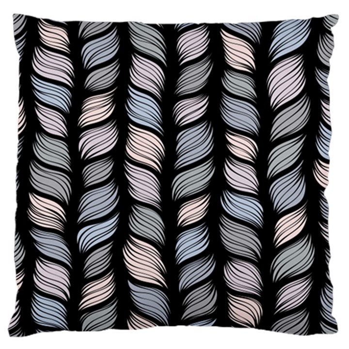 Seamless pattern with interweaving braids Standard Flano Cushion Case (One Side)