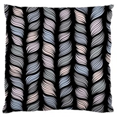 Seamless Pattern With Interweaving Braids Large Flano Cushion Case (one Side) by BangZart