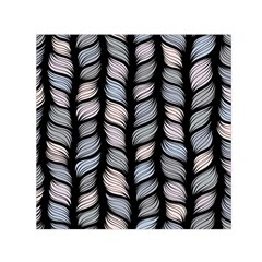 Seamless pattern with interweaving braids Small Satin Scarf (Square)