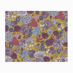 Floral Seamless Pattern With Flowers Vintage Background Colorful Illustration Small Glasses Cloth (2 Sides) by BangZart