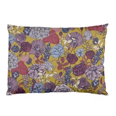 Floral Seamless Pattern With Flowers Vintage Background Colorful Illustration Pillow Case (two Sides) by BangZart