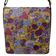 Floral Seamless Pattern With Flowers Vintage Background Colorful Illustration Flap Closure Messenger Bag (s) by BangZart