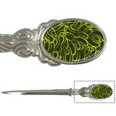 Green Abstract Stippled Repetitive Fashion Seamless Pattern Letter Opener by BangZart