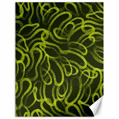 Green Abstract Stippled Repetitive Fashion Seamless Pattern Canvas 12  X 16 