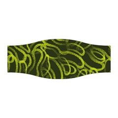 Green Abstract Stippled Repetitive Fashion Seamless Pattern Stretchable Headband by BangZart