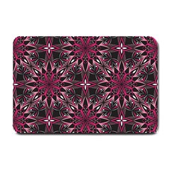 Seamless Pattern With Flowers Oriental Style Mandala Small Doormat  by BangZart