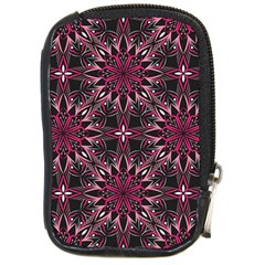 Seamless Pattern With Flowers Oriental Style Mandala Compact Camera Leather Case by BangZart