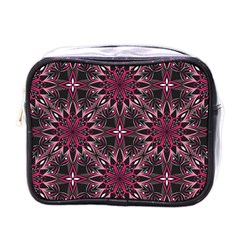 Seamless Pattern With Flowers Oriental Style Mandala Mini Toiletries Bag (one Side) by BangZart