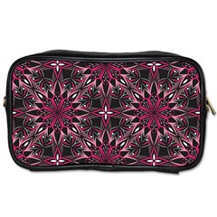 Seamless Pattern With Flowers Oriental Style Mandala Toiletries Bag (one Side) by BangZart