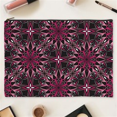 Seamless Pattern With Flowers Oriental Style Mandala Cosmetic Bag (xxxl) by BangZart