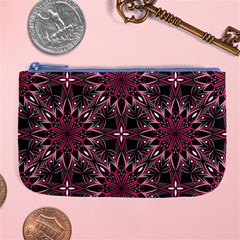 Seamless Pattern With Flowers Oriental Style Mandala Large Coin Purse by BangZart